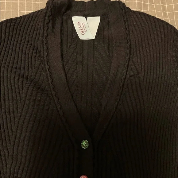 Black Women's Sweater oleana - Picture 1 of 2